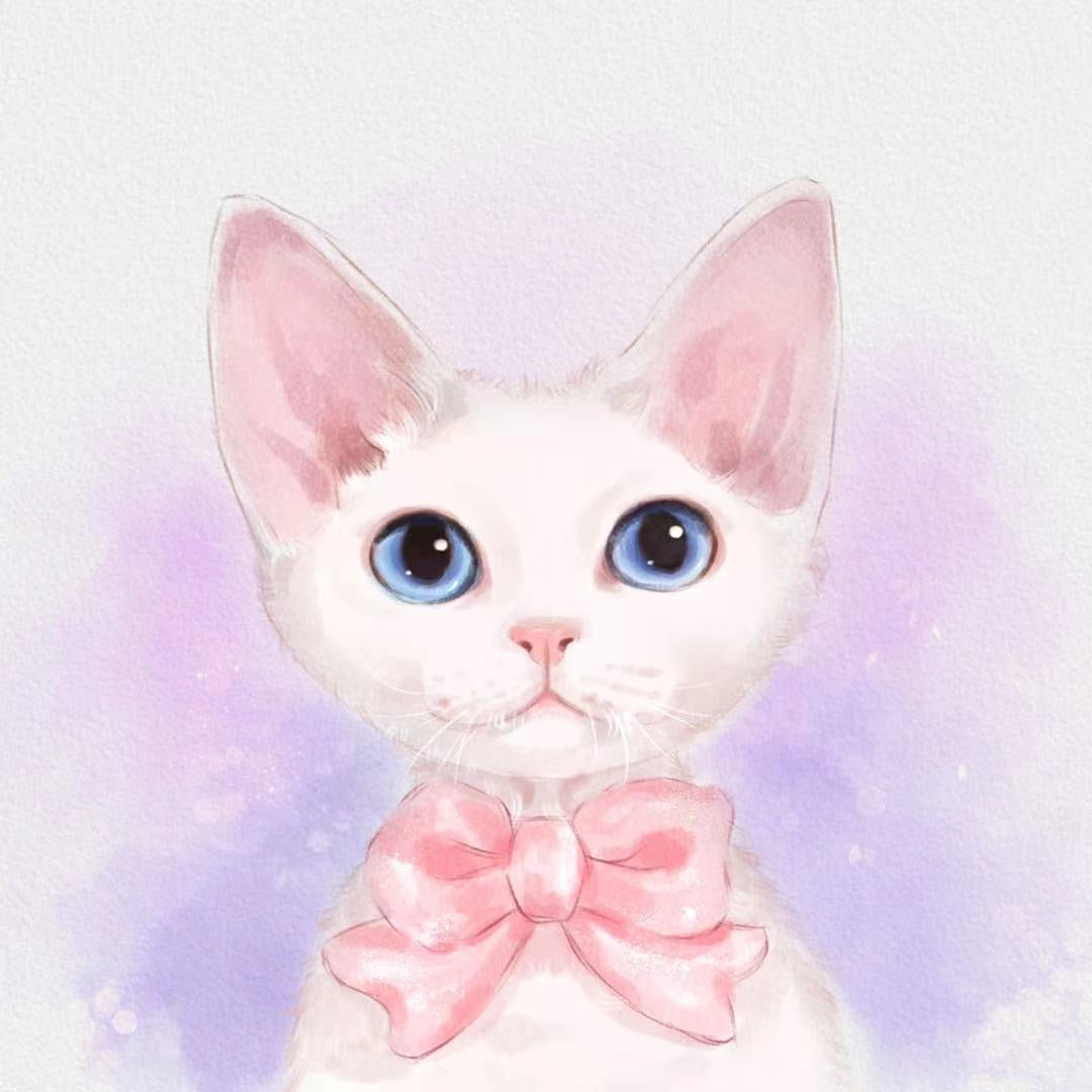 Custom Hand-Painted Dog/Cat Art from Photo